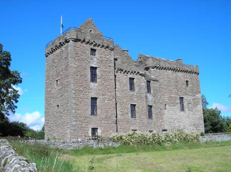 A fairytale castle in scotland